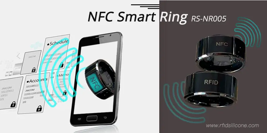 Multifunctional NFC Smart Ring Dual frequency RFID Rings