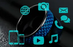 NFC Smart Ring Price Carbon Fiber Finger Ring for smartphone