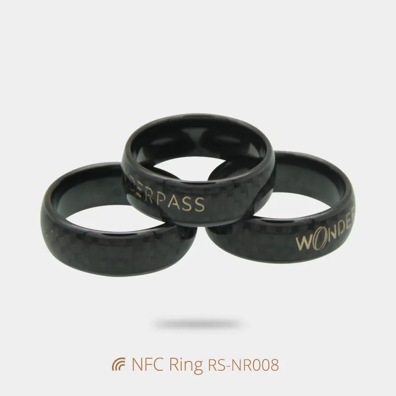 Waterproof 13.56MHz RFID NFC Smart Ring for Men/Women 