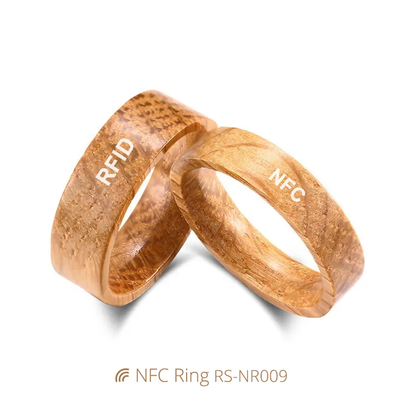 Pure Ceramic NFC RFID Ring Smart Finger Ring for Social Media