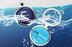 Waterproof Metal Edge RFID Dog Tag Anti-lost NFC Pet Tag