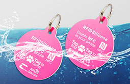 Waterproof Anti-lost NFC Pet Badge PVC RFID Tags For Dogs