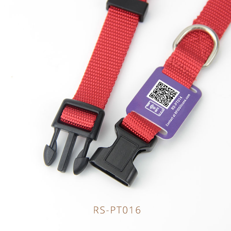 Buy NFC Dog Collar QR Code Pet Collars with Mini NFC Card