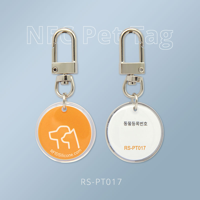 Full Epoxy RFID Pet Tag NTAG213 NFC Tags In Various Sizes