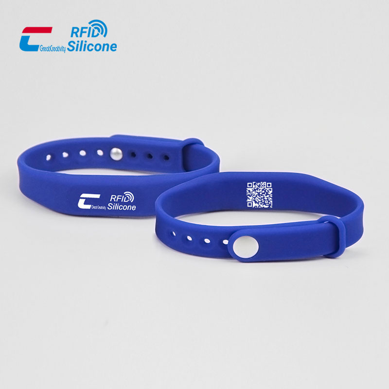 RFID Bracelet Barcode Silicone Wristbands & Variable Data