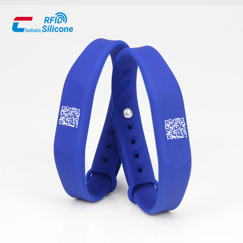 RFID Bracelet Barcode Silicone Wristbands & Variable Data
