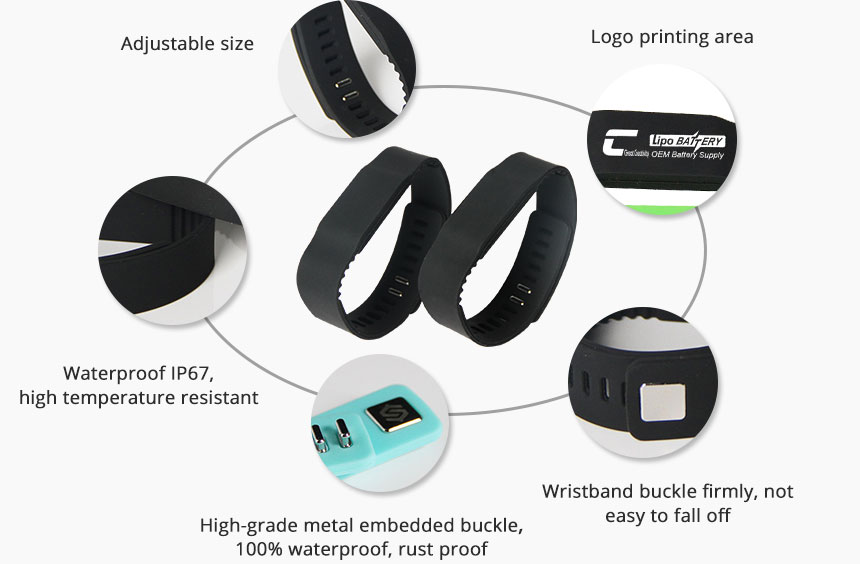 Details of 125KHz Silicone RFID Wristbands Price Wholesale