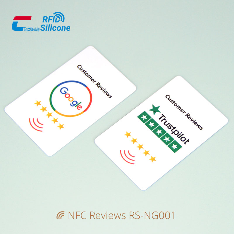 NFC Review Card NTAG213 Google Review Cards & Tags