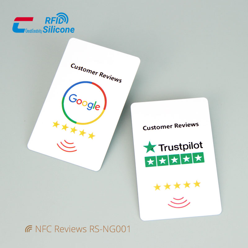 NFC Review Card NTAG213 Google Review Cards & Tags