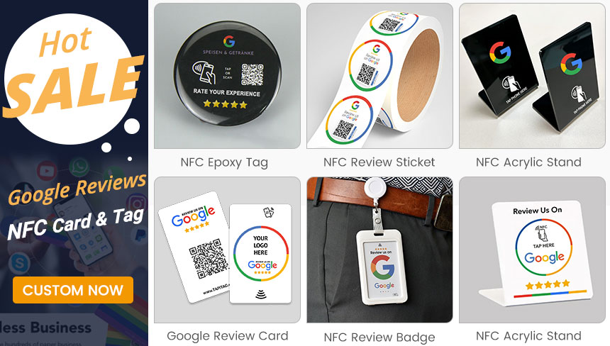 All Kinds of NFC Reviews Tag & Card for Google