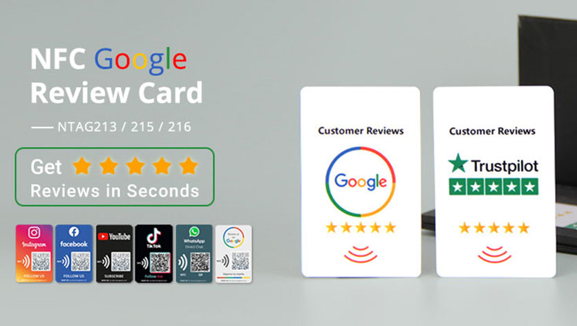 NFC Reviews Google Review NFC Cards
