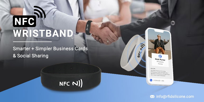 NFC Silicone Wristbands - Premium - Customizable - Shop NFC