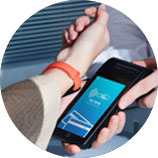 NFC Bracelet for Cashless Payment