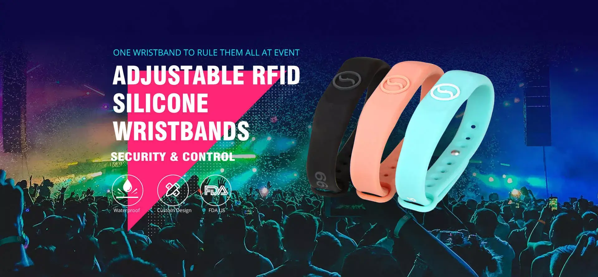 MyIntheMix: Personalized Tyvek Wristbands for Events in the USA