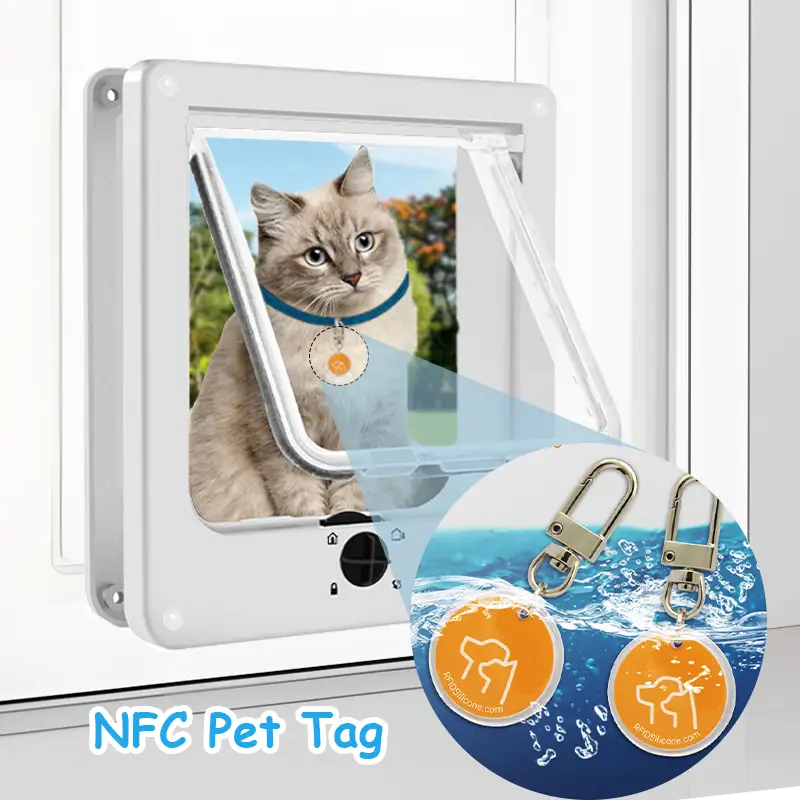 7 Best NFC Pet Tags RFID Collar Keys for RFID Cat Doors