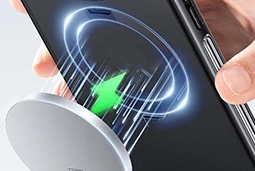 Case  with magnetic rings are customized