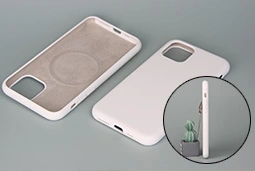 Ultra slim, rarised egdes protect the screen and camera