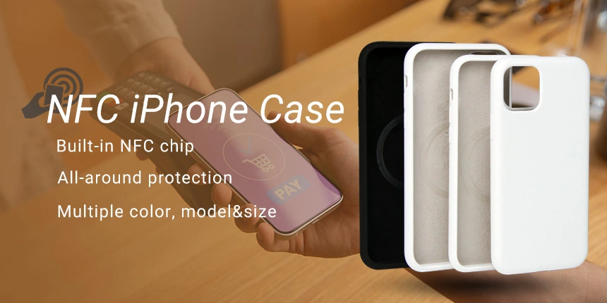 Custom NTAG213/215/216 Chip iPhone Case NFC Phone Covers 