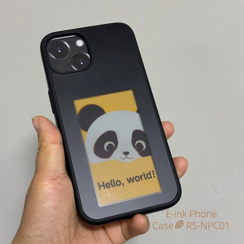 Four-color E-ink Case Screen Display NFC iPhone 15/14/13 Case