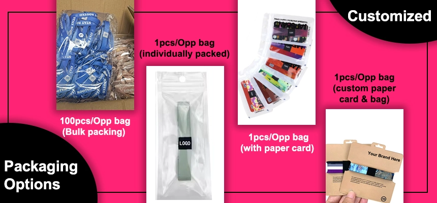 Packaging Options of Elastic Wristbands