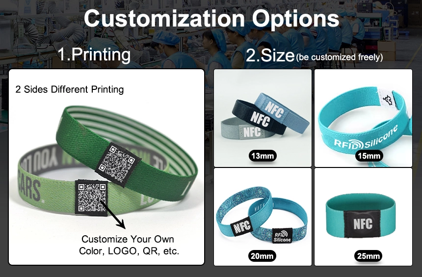 Customization Options of Elastic Wristbands