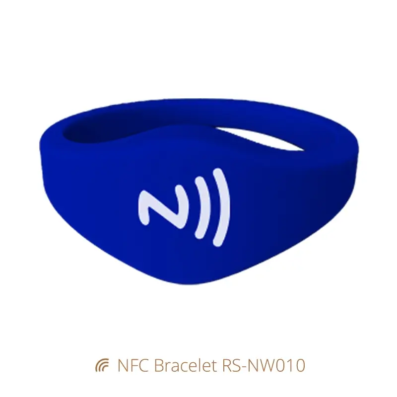 Customized Eco-friendly Silicone NFC Wristband for Kids