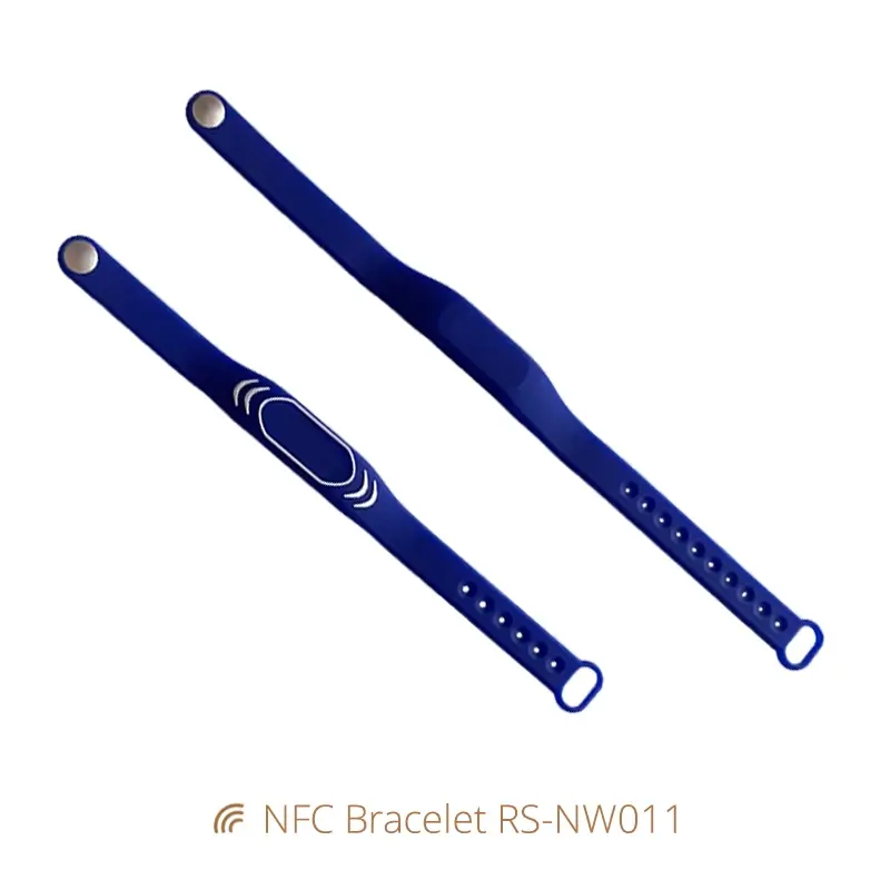 Adult/child Size Silicone RFID Wristband NFC bracelets