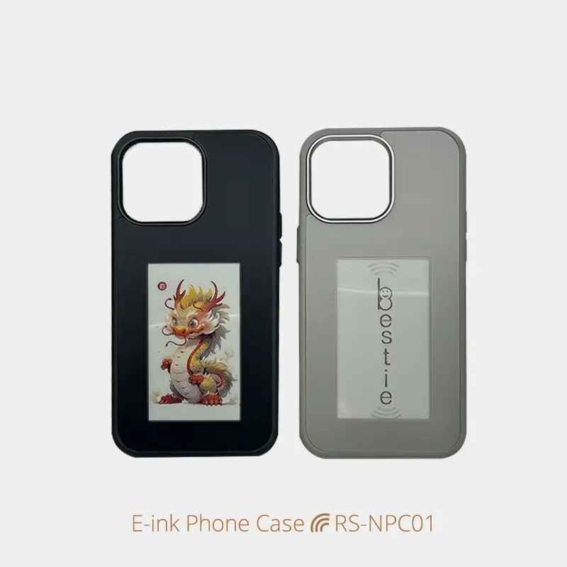Four-color E-ink Case Screen Display NFC iPhone 15/14/13 Case