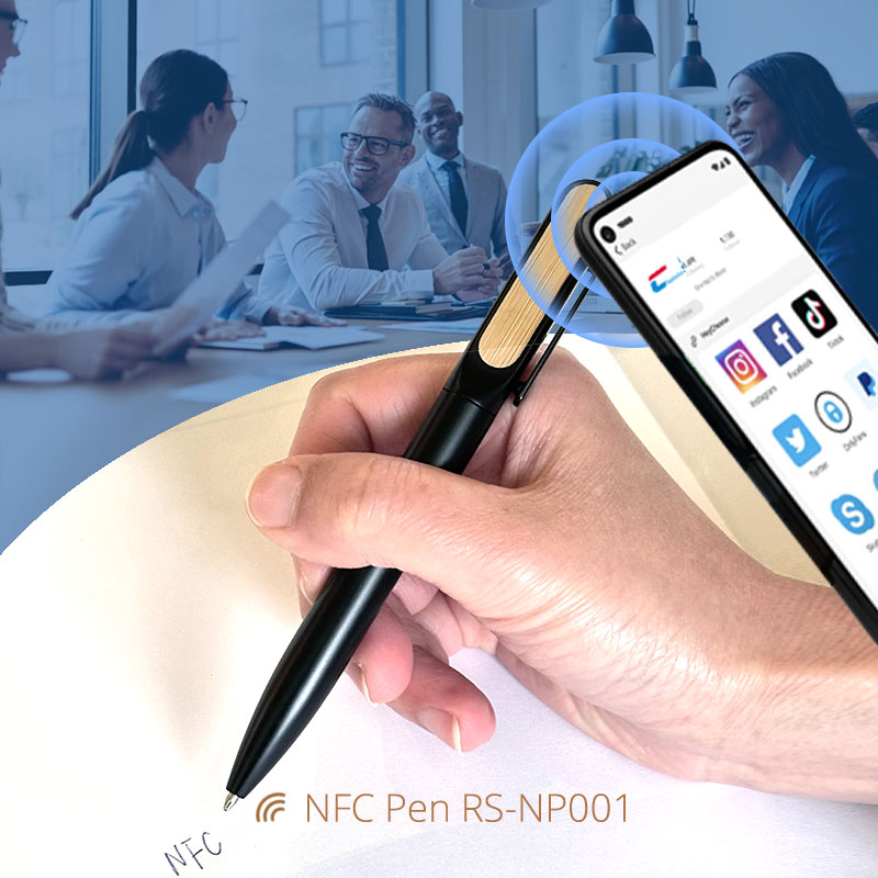 NFC Pen Smart NTAG213 Chip Aluminum Ballpoint Pen