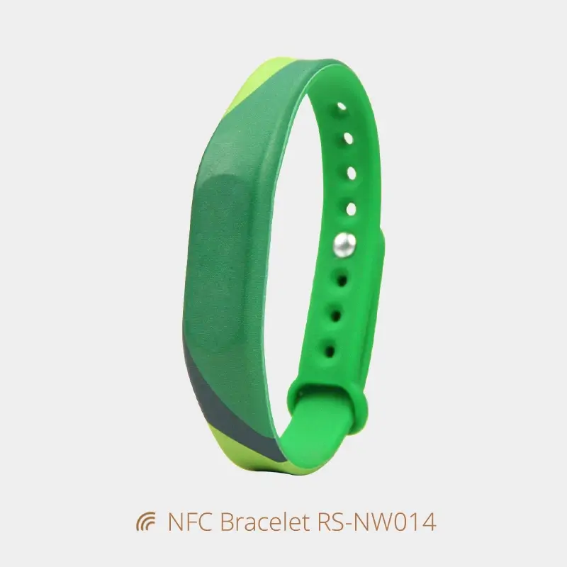 NTAG216 Bracelet NFC GYM Silicone Wristbands