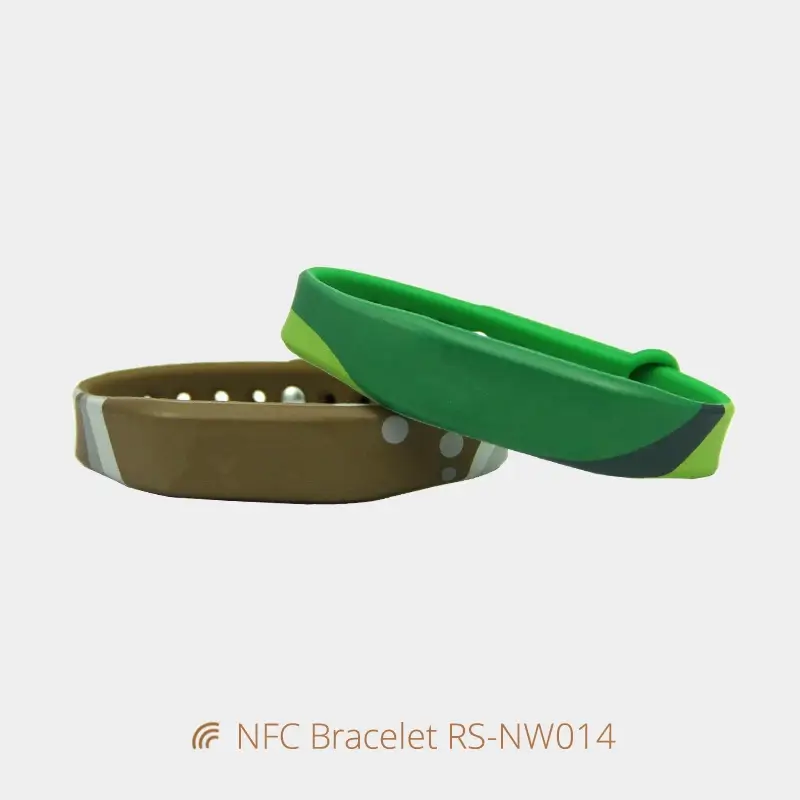 NTAG216 Bracelet NFC GYM Silicone Wristbands