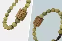 made of wood, every bracelet is unique