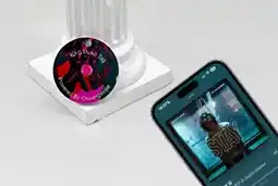 the nfc music tag rs-ncd03 is nfc enabled