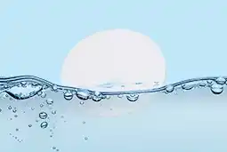 this blank nfc token is waterproof