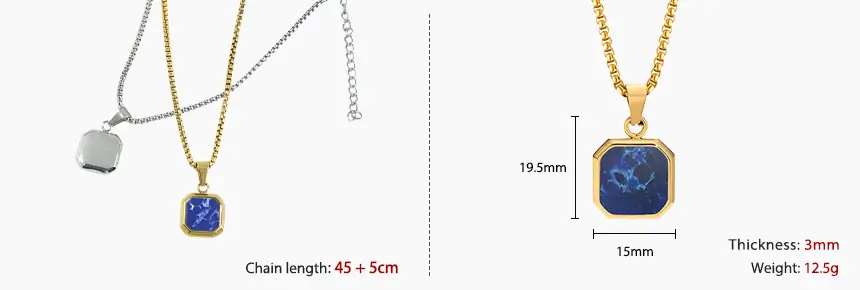 Size-NFC Necklace-RS-NN002
