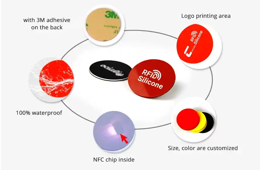 detais of nfc coin tags rs-nt003