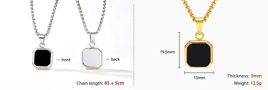 Size-NFC Necklace-RS-NN005
