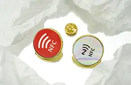 Composed of lron/brass/zin+NFC inlay