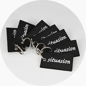 nfc fabric keychains rs-nk001