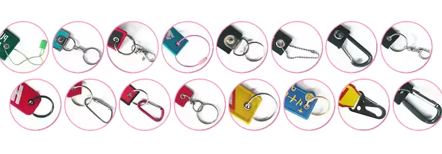 metal rings options for keychains