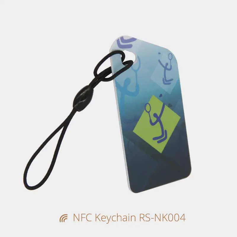 Custom NFC Keychain Tap for Hotel Access Control