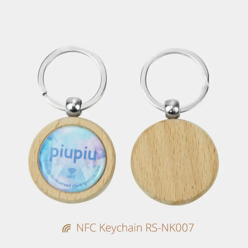 Epoxy Keychain NFC Programmmable for Access Control