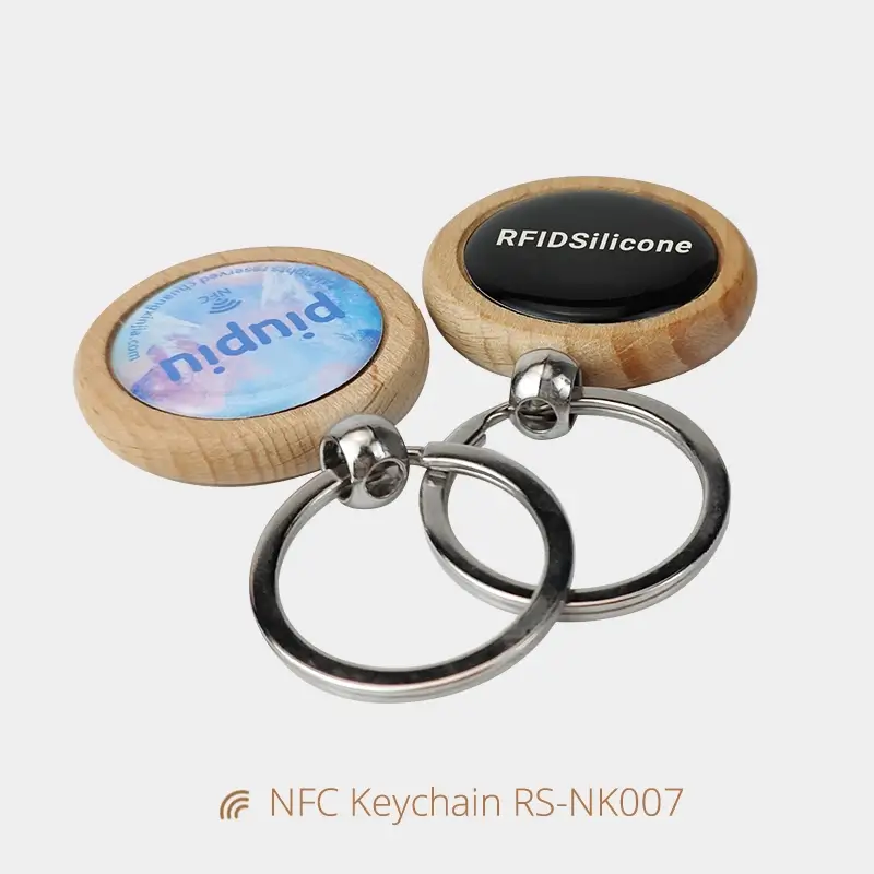 Epoxy Keychain NFC Programmmable for Access Control