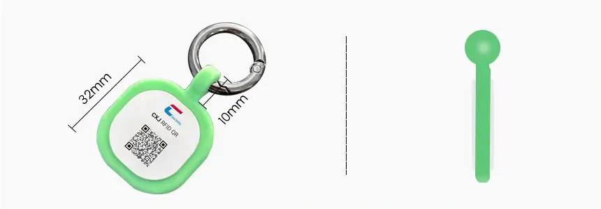size of nfc digital keychain rs-nk010