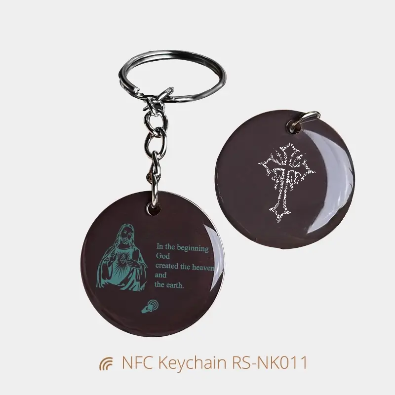 Personal NFC Keyring for Daily Bible Verse