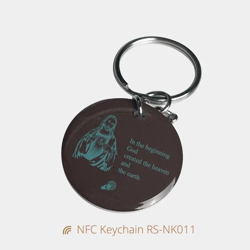 Personal NFC Keyring For Daily Bible Verse