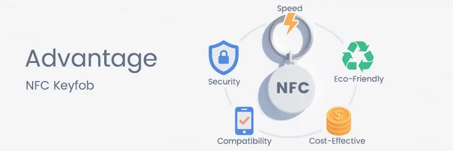 advantage of nfc keyfob