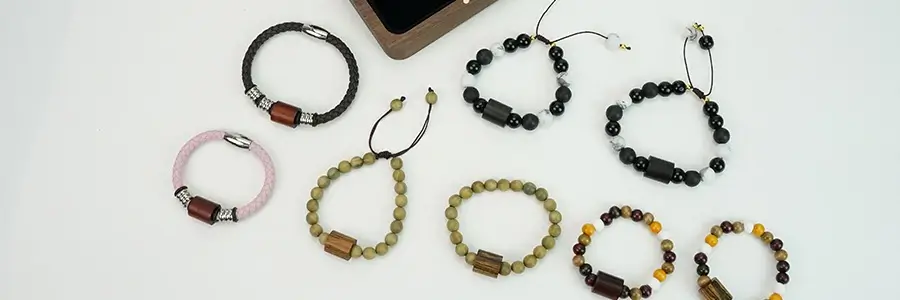 the nfc tags bracelet is customized