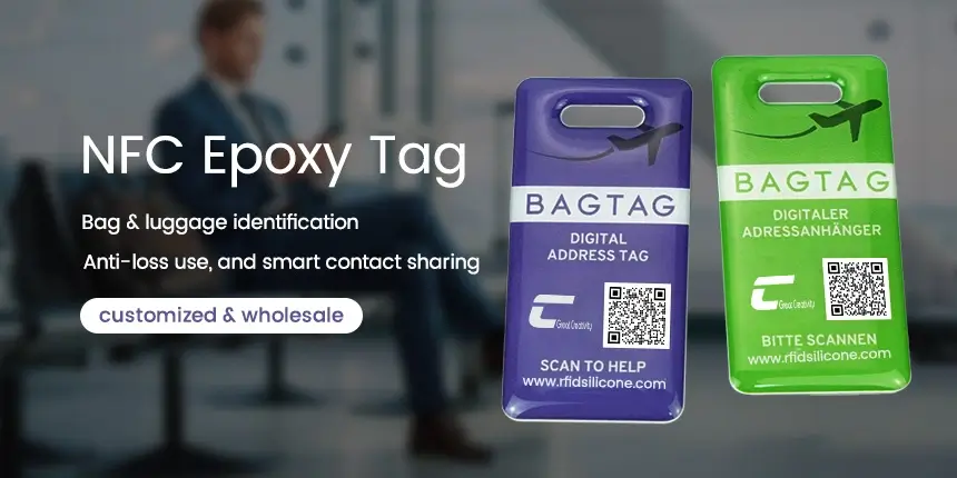 waterproof nfc epoxy tag digital address tags for bag waterproof nfc epoxy tag digital address tags for bag