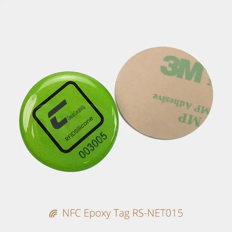Hard Epoxy NFC Label PVC NFC Stickers for Smart Interaction
